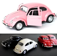 newest arrivals vintage beetle pull back car model toy for children gift decor cute figurines home decor