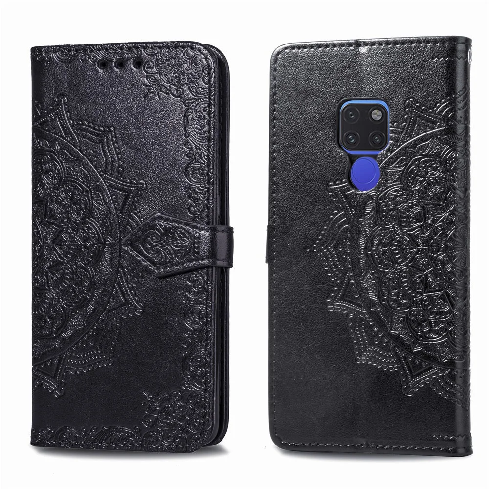 

Embossed flip Phone Case wallet holster For Huawei P20 P30 P40 Lite Mate20 40 30 Pro Nova7 Nova8Se Nova7i Nova7Pro V30 V20