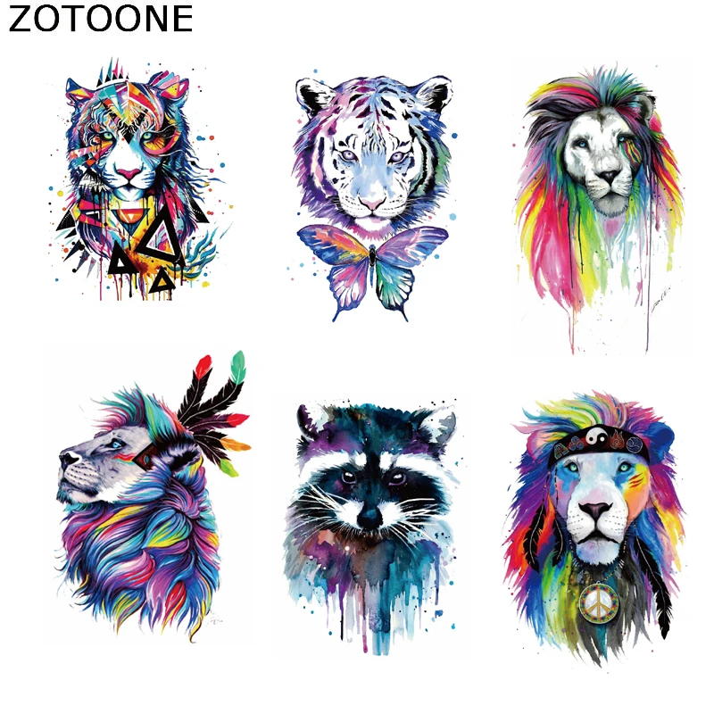 Чернильные нашивки ZOTOONE для одежды стирающиеся нашивка единорога | Дом и сад