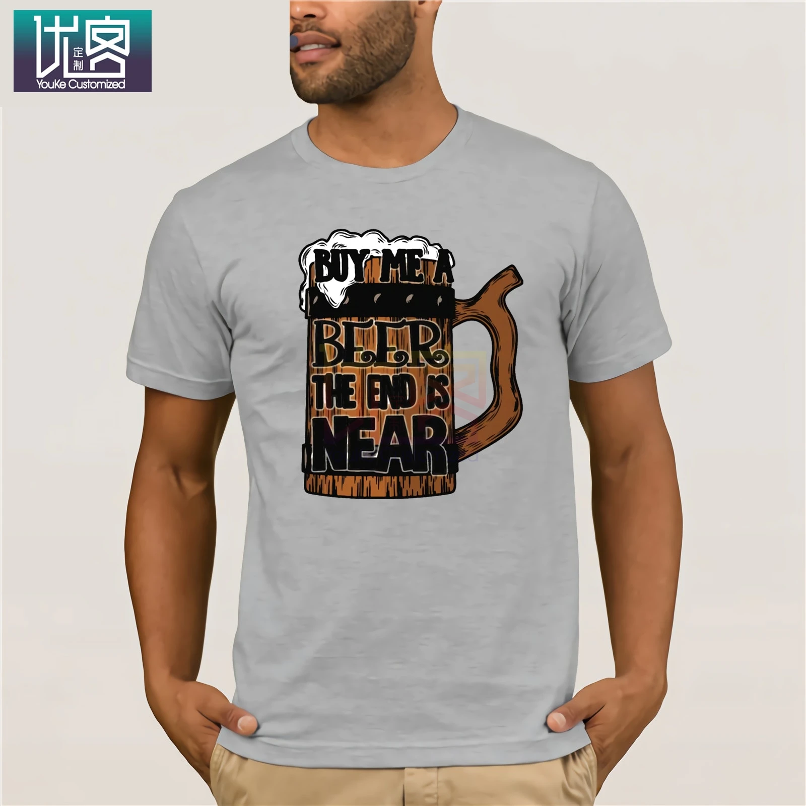 Buy Me A Beer The End Is Next футболка мужские повседневные футболки маски слова хип-хоп топы