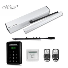 Automatic Swing Door Operator For Doors 90 Degree Smart Automatic Door System With Fingerprint Access Control And Remote Control