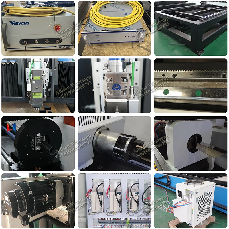 Волоконный лазер машина для резки труб листового металла волоконный лазерный
