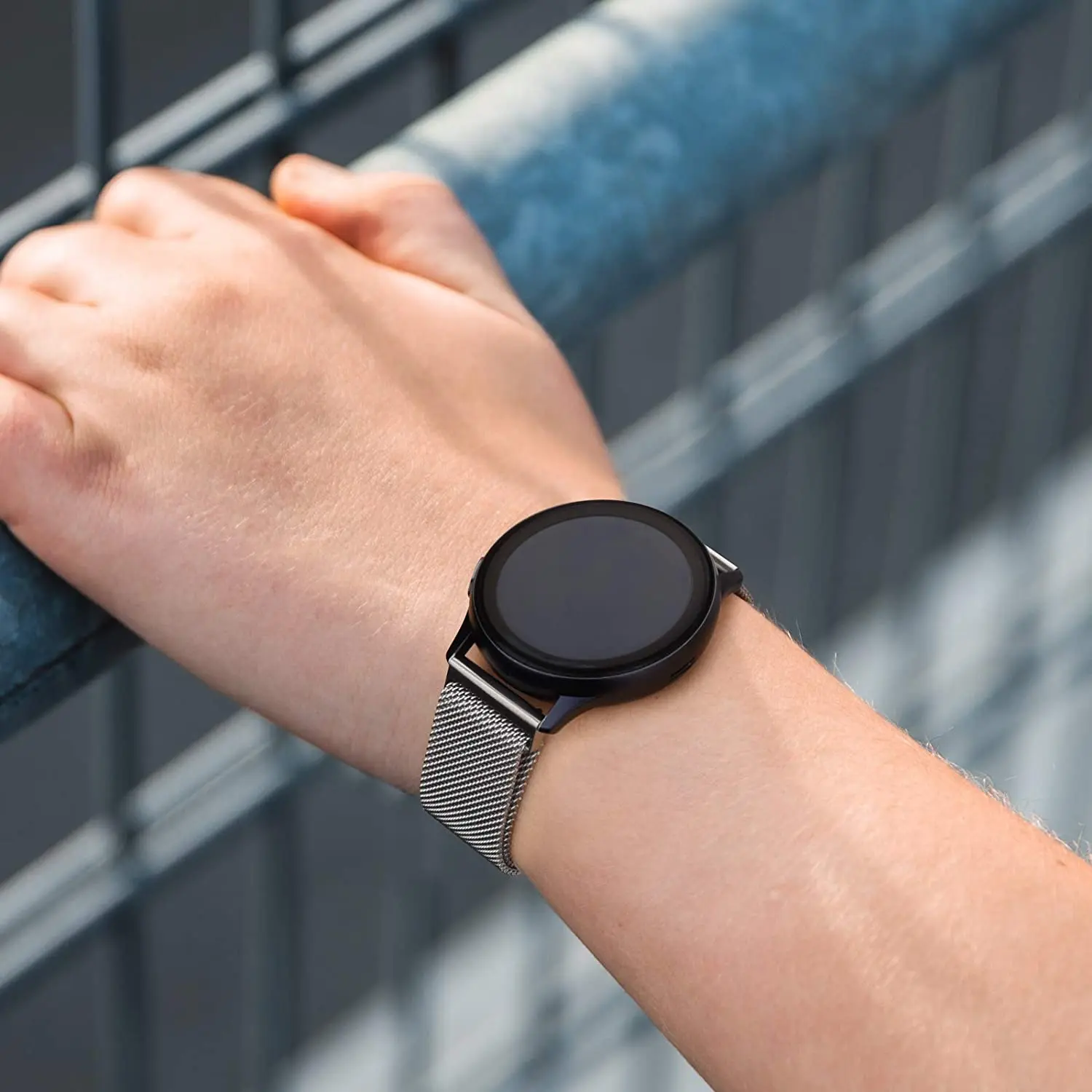 Ремешок для Samsung Galaxy wacth Active 2 магнитный браслет Gear S3 Frontier 20 мм 22 Huawei GT/2/Pro 3 45/42 мм/46 |