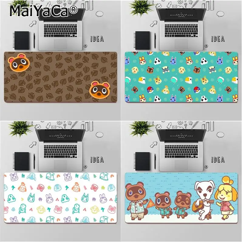 MaiYaCa высококачественный коврик для мыши ноутбука с перекрещивающимися животными