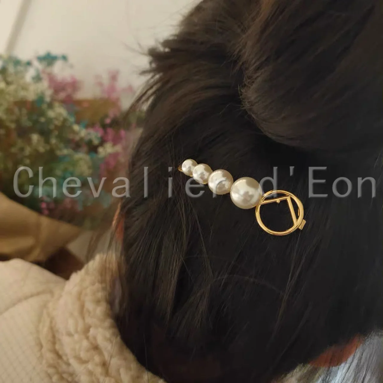 

Распродажа, модные ювелирные изделия знаменитого бренда Chevalier Eon для женщин, медный цвет, винтажный жемчуг, дизайн, женские заколки, подарки