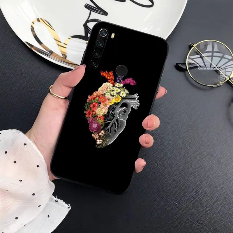 

Human Organs Heart Meridian Phone Case For Xiaomi mi 9 9t 10 redmi 9 9a 8 8a note 10 9 9s 8 8t 7 pro max funda