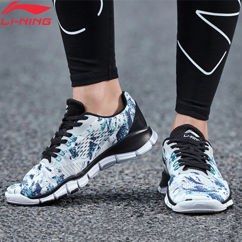 Женские кроссовки для тренировок Li Ning дышащие гибкие с подкладкой спортивная