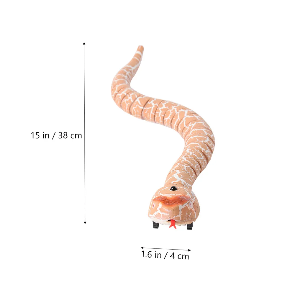

1PC Snake Prank Novel Remote Controlled Rattlesnake Funny Remote-controlled Trick Wacky Snake for