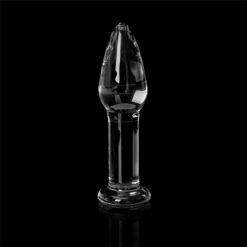 HOT 1PC Glass Anal Vaginal Dildo Butt Plug Beads Erotic Stimulator Adult Sex Toy #E015C# | Красота и здоровье
