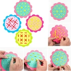 Детский сад математика учебных пособий DIY ткань Обучающие Игрушки для раннего развития детей Монтессори материалы