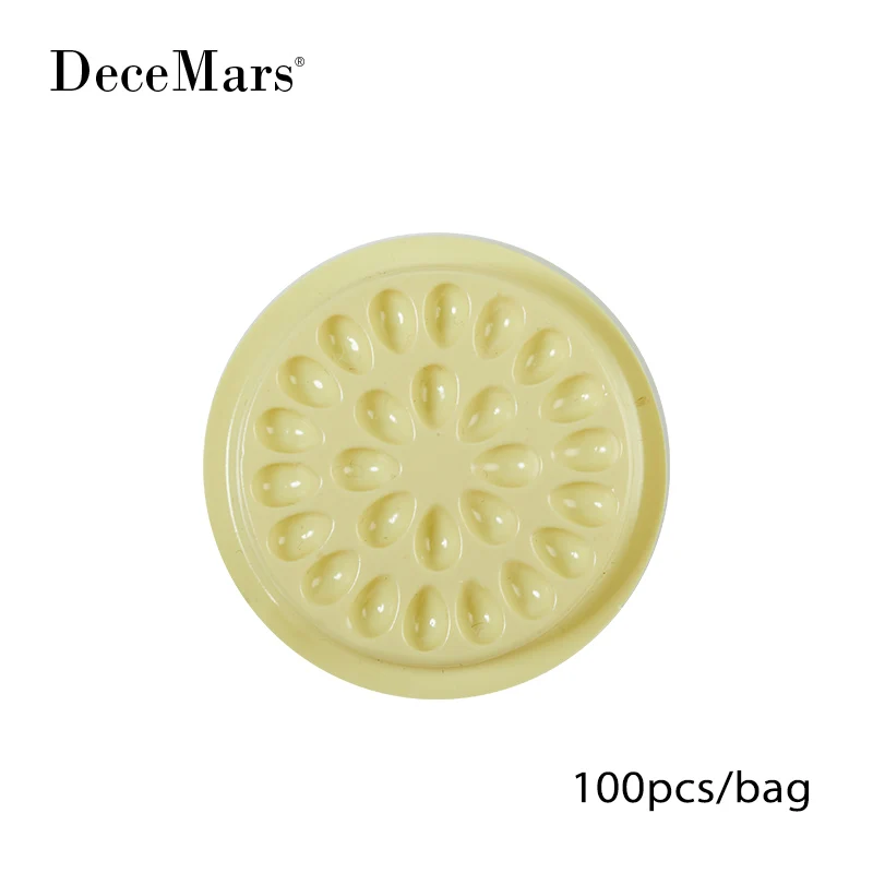 DeceMars Пластик клей для наращивания ресниц держатель (100 шт./пакет) - купить по