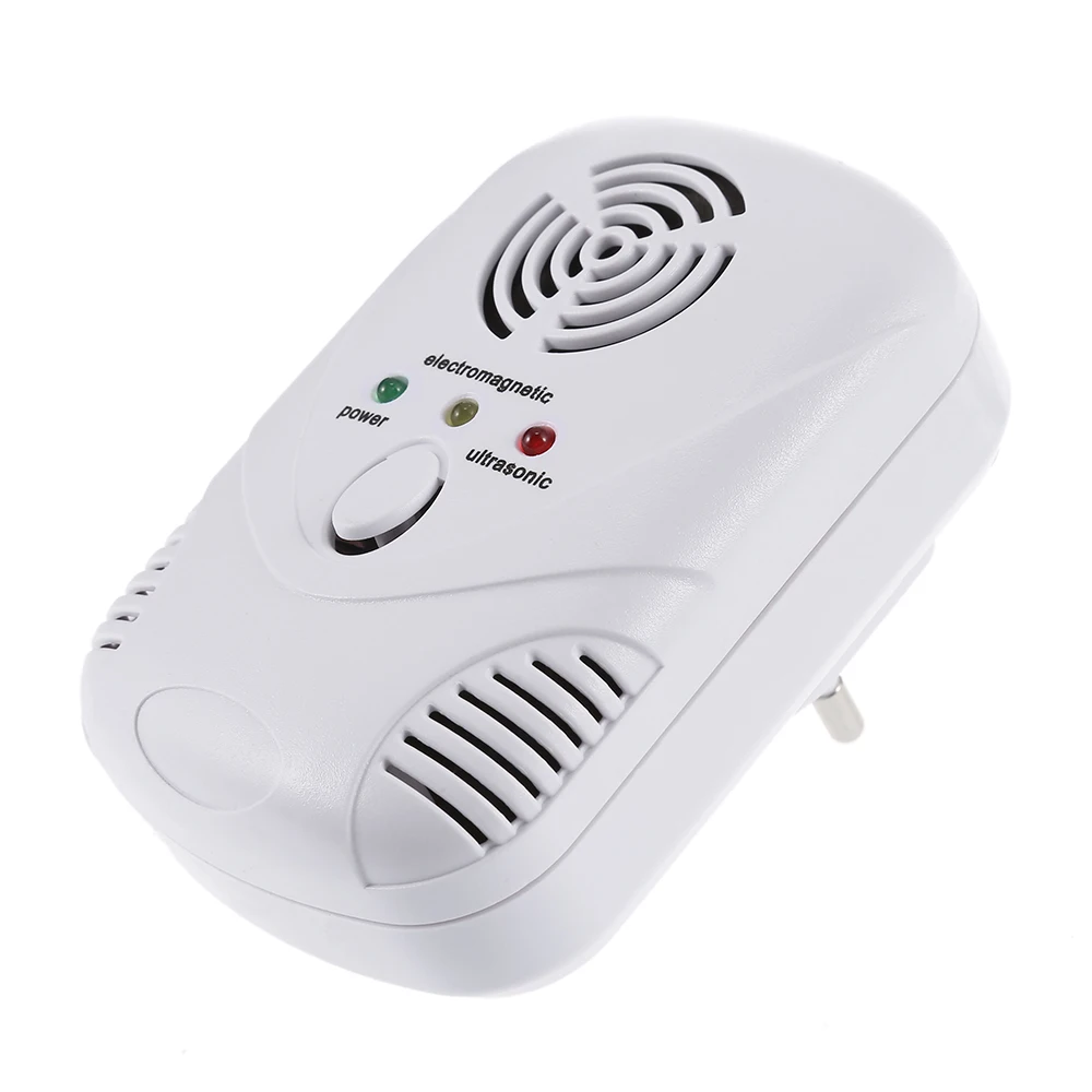 

Electronic Ultrasonic Pest Control Repeller 110-250V Mouse Killer Cockroach Trap Mosquito Insect Rats Spiders Control US/EU Plug