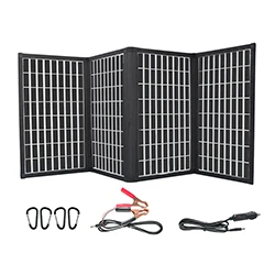 20W solar panel 18 в 20 Вт солнечная панель s 40 Вт 50 Вт 60 Вт портативный складной 5 в 2.1A 3A USB Солнечная Панель зарядное устройство power Bank для аккумулятора телефона - Цвет: 20W solar panel