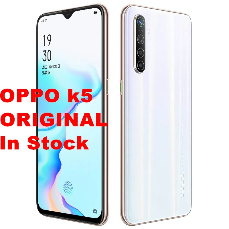 Оригинальный OPPO K5 смартфон с двойным WiFi поддержкой глобальной ROM Google Play NFC 8 Гб 256