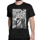 Футболки Dorohedoro Shin Для мужчин и женщин, футболки из чистого хлопка с юмором, футболки с круглым вырезом в стиле аниме, готические комиксы, футболка с коротким рукавом, одежда