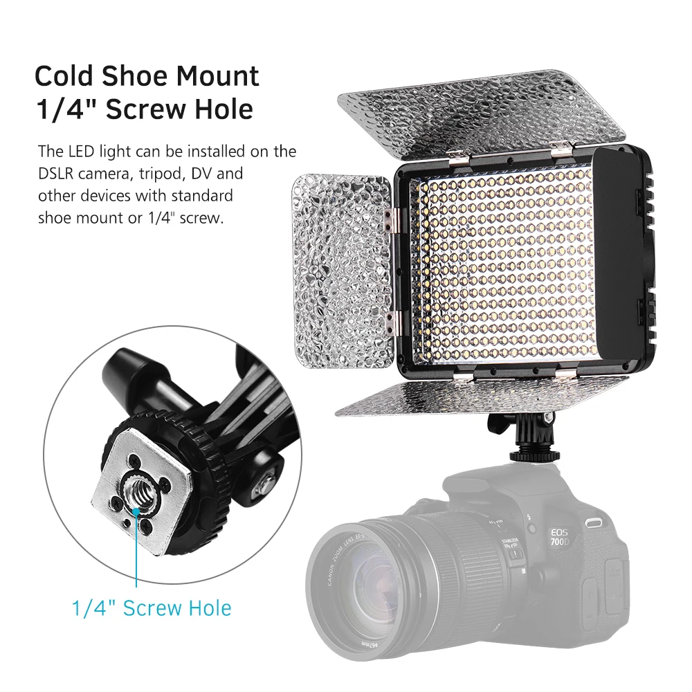 Светодиодная лампа для видеосъемки светильник фотосъемки Панель Яркость