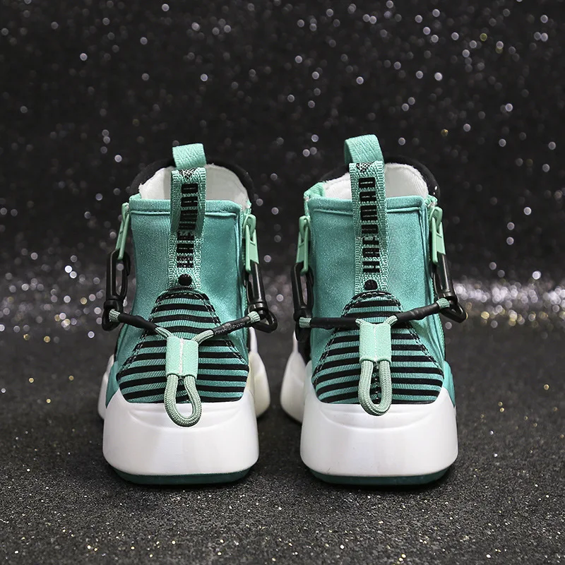 Женские холщовые кроссовки Weweya контрастных цветов уличная прогулочная обувь