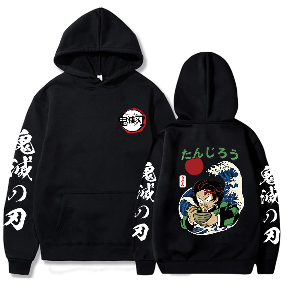 

Hot Fashion Anime Demon Slayer Hoodie Men Women Harajuku Kimetsu No Yaiba Kwaii Unisex Sweatshirts Streetwear Pullover