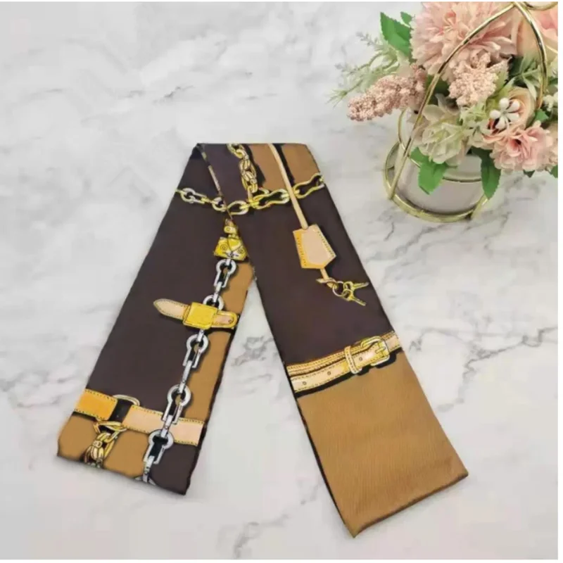 

91 The latest luxury jewelry scarf ladies streamers