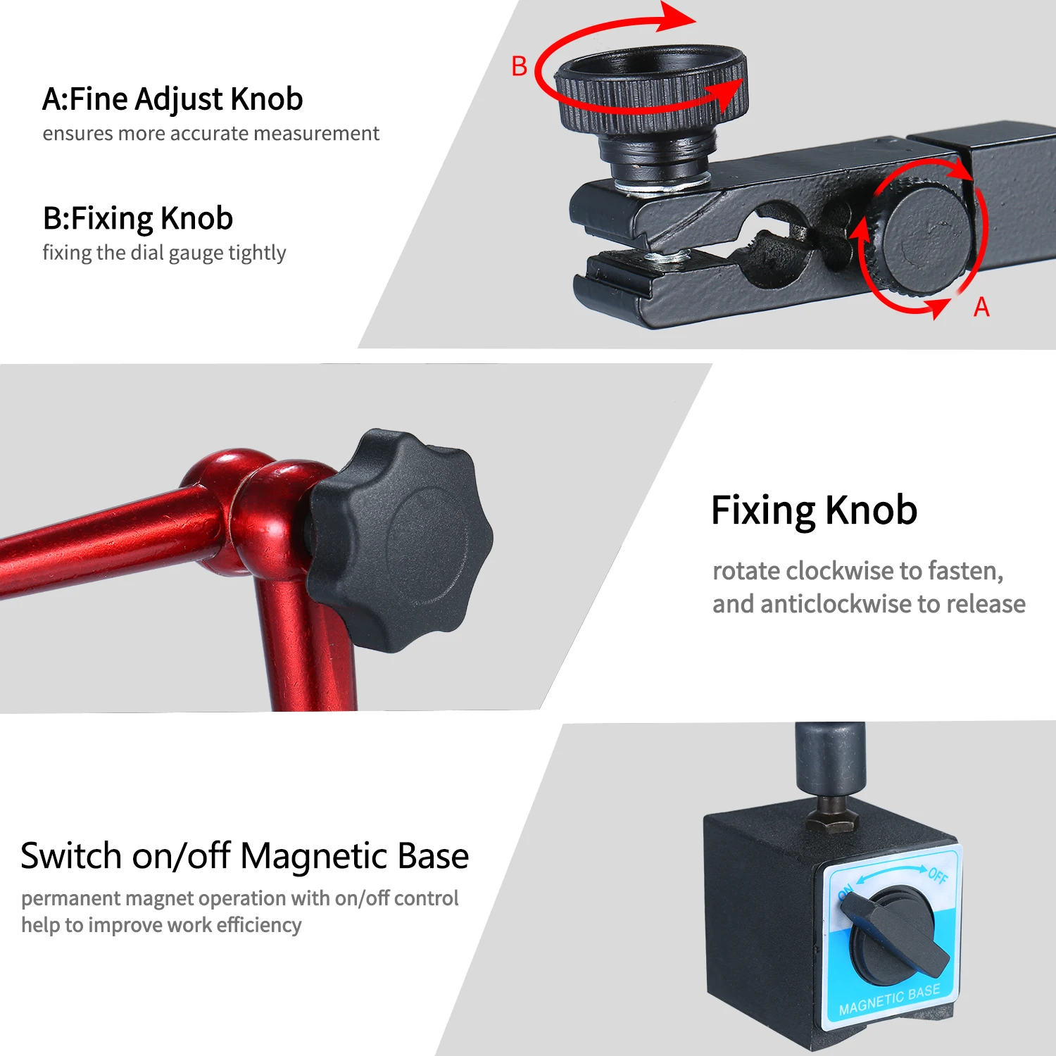 350 мм магнитный циферблат магнитное сверхмощное основание универсальное для