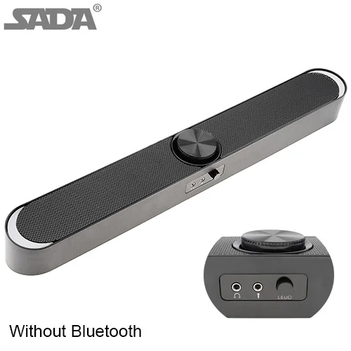 BS-36 домашний кинотеатр объемный Многофункциональный Bluetooth Саундбар динамик с 4 полный диапазон рога поддержка складной Сплит для ТВ/ПК - Цвет: V-198 No Bluetooth