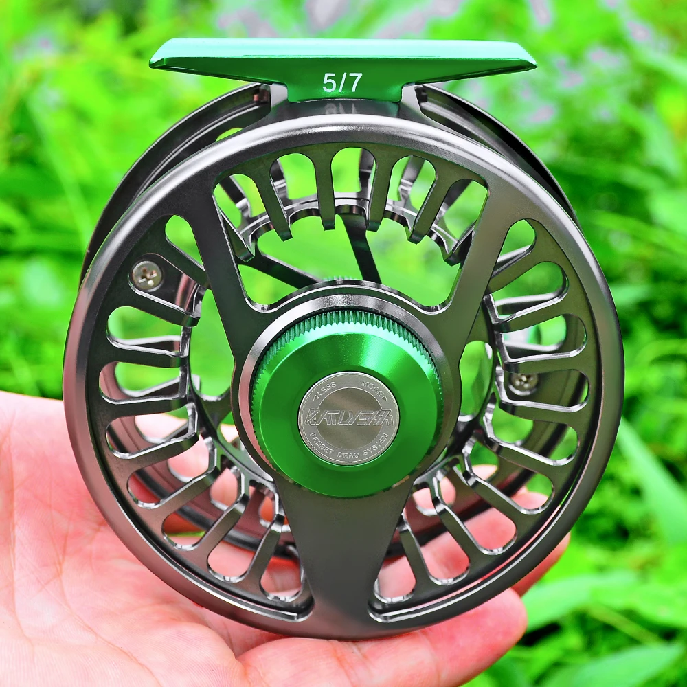 

3+1BB Fly Fishing Wheel 5/7-7/9-9/10 WT Fly Fishing Reel Aluminum Fly Reel CNC Machine Left&Right Handle Casting New