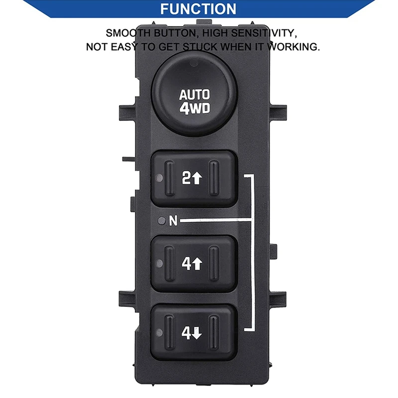 AP68-4WD переключатель колеса 4x4 переводной чехол кнопка для Chevrolet Suburban GMC Yukon 15136039