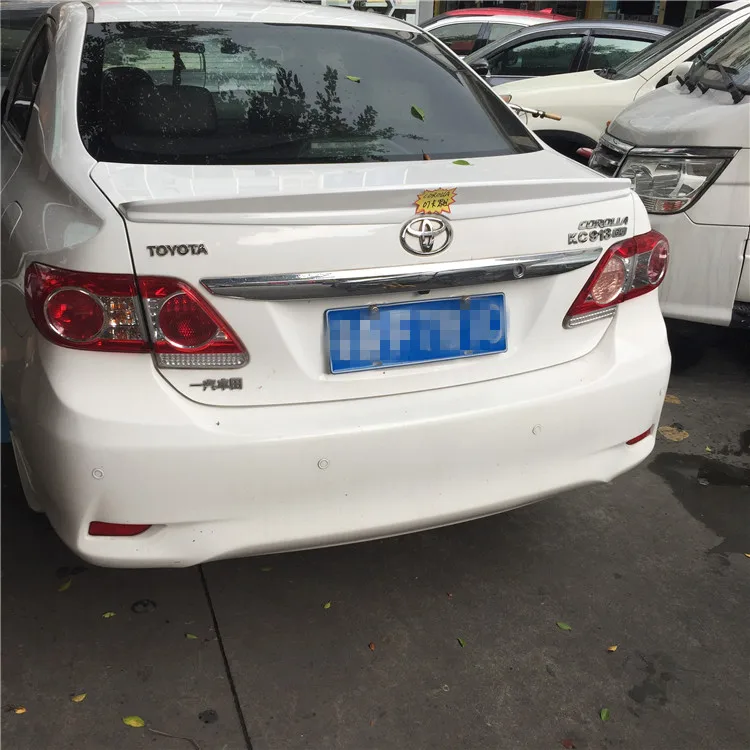 Спойлер для Corolla 2006 2013 Toyota TWK спойлер из АБС пластика заднее крыло автомобиля
