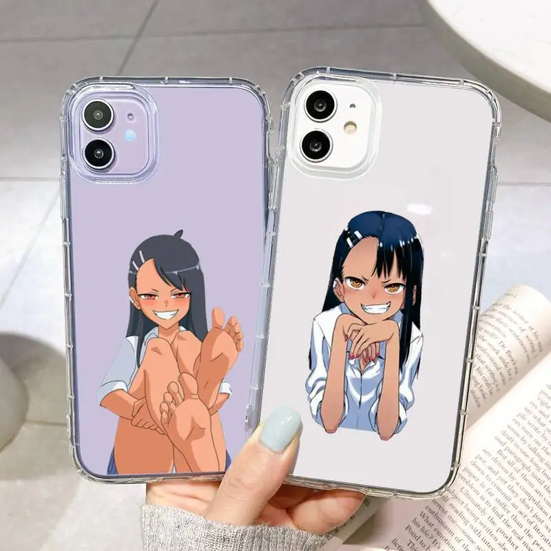

Nagatoro San Anime Aesthetic Phone Case For Samsung Galaxy S10 S20fe S21 S30 plus ultar S6 S7 S8 S9 edge 5g clear cover