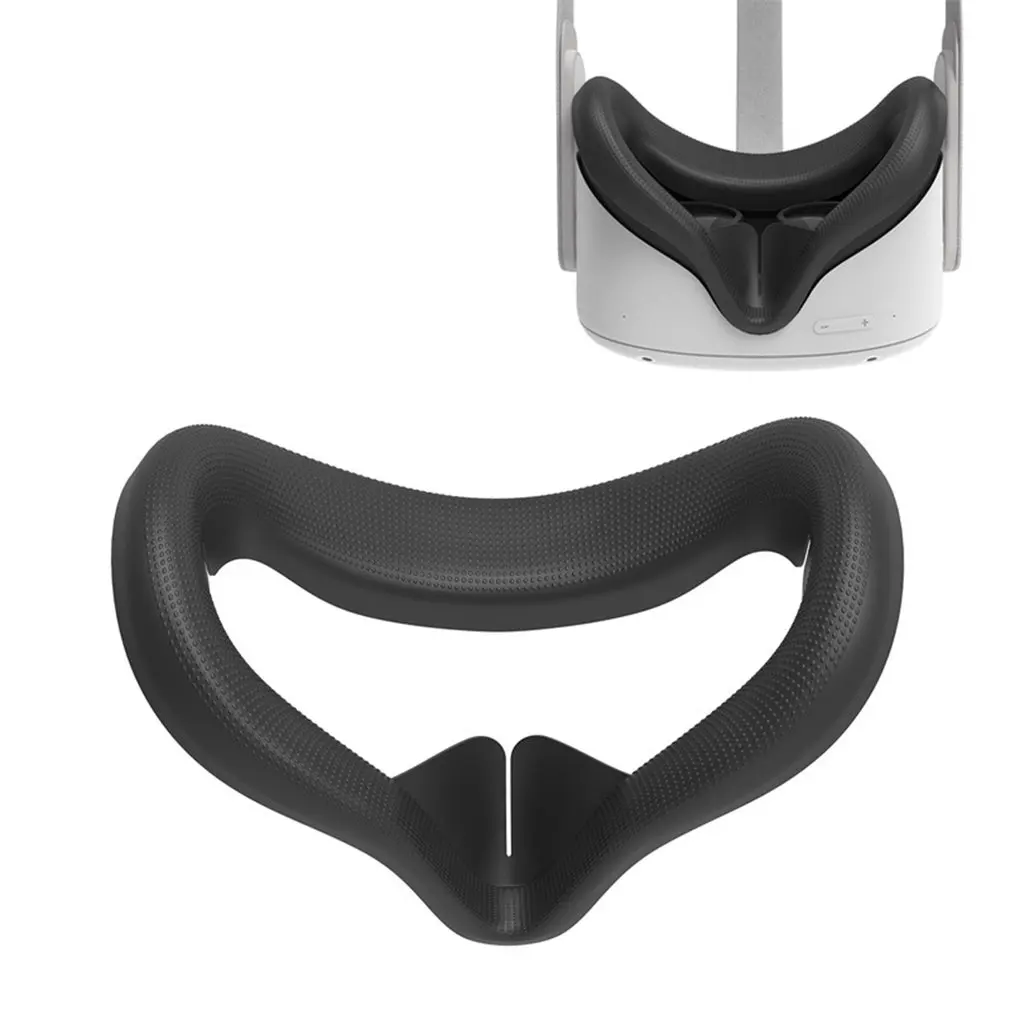 

Replacement Silicone Face Cushion Face Cover For Oculus Quest 2 Virtual Reality Bracket Protective Mat Eye Pad