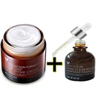 Крем MIZON Все в одном с экстрактом улитки 75 г + прозрачная ампула с экстрактом улитки, 30 г уход за кожей лица против морщин корейская косметика