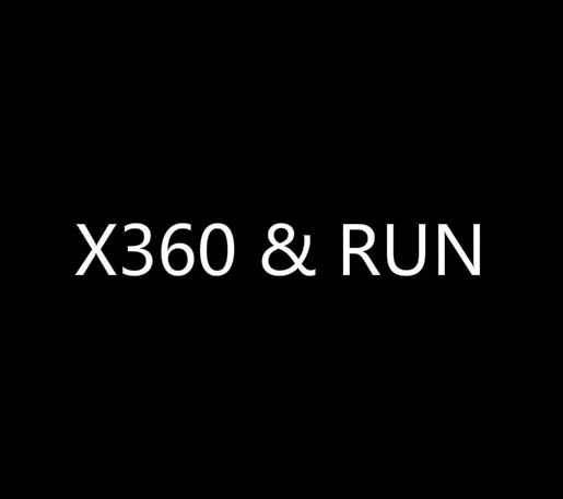 run red Превосходное качество на подлинный и X360run X360& run X360 и run v1.0 v1.1 желтый красный - Цвет: run red