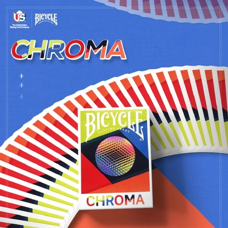 1 колода велосипеда Chroma игральные карты Cardistry Размер покера волшебные игры