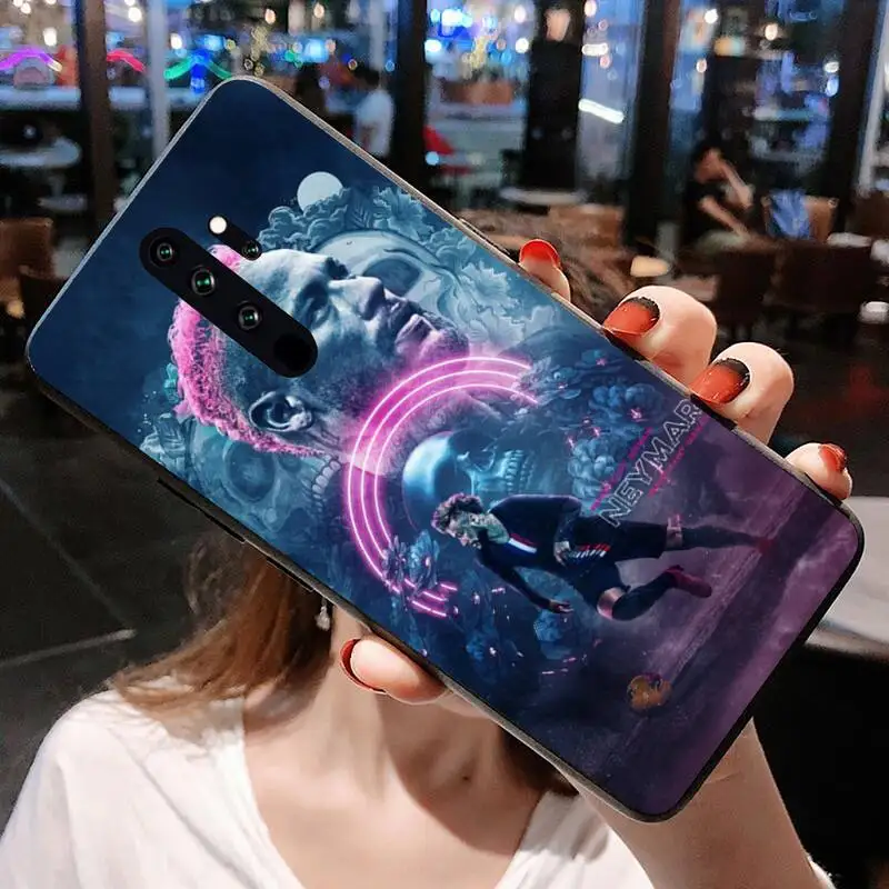 

Brazil football superstar Neymar Phone Case for Redmi Note 9 8 8T 8A 7 6 6A Go Pro Max Redmi 9 K20 K30 Pro