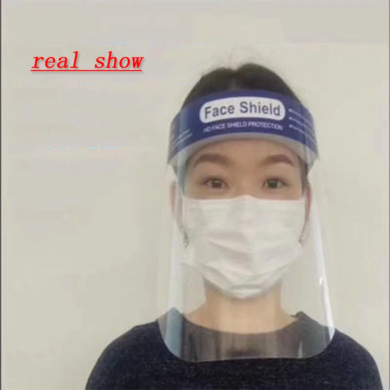 Прозрачная защитная маска для лица противотуманная аэрозольная Экологичная