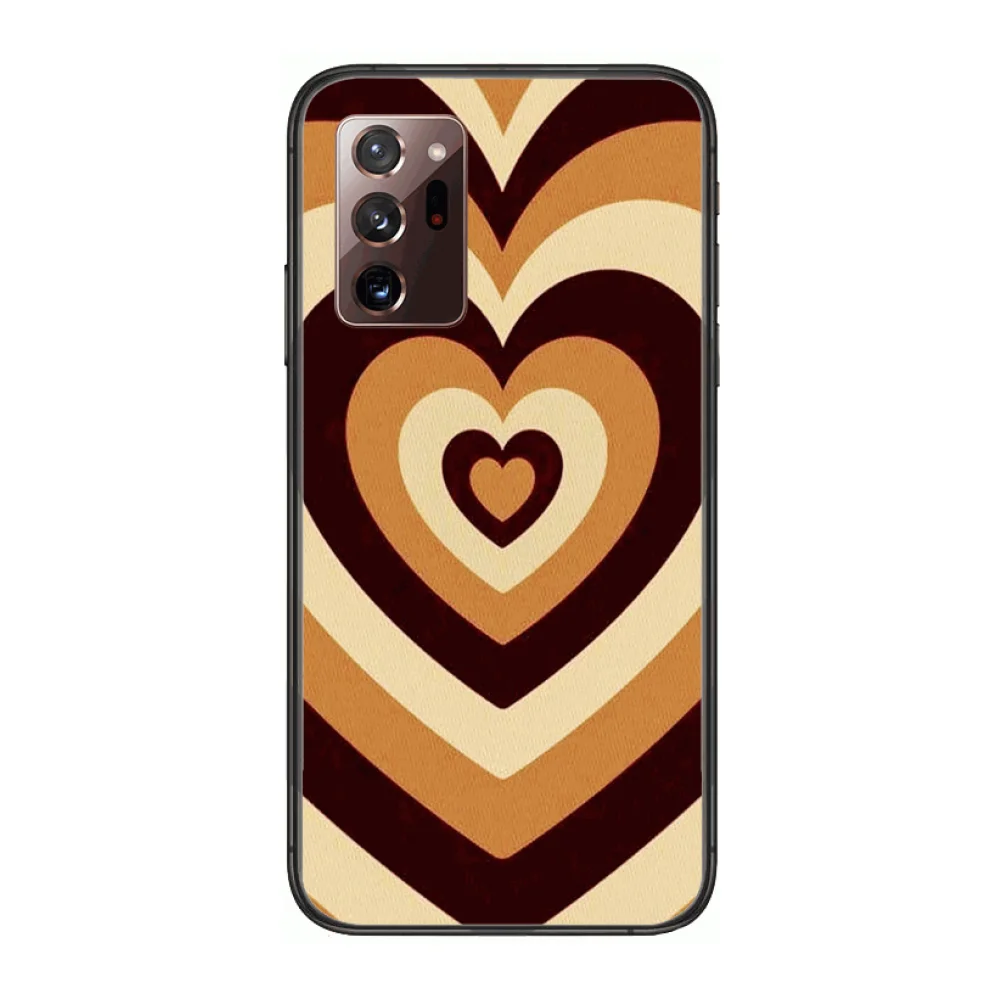 

Personality Boutique Phone Case cover hull For SamSung note20 10 9 8 4 pro plus black prime soft bumper Transparent