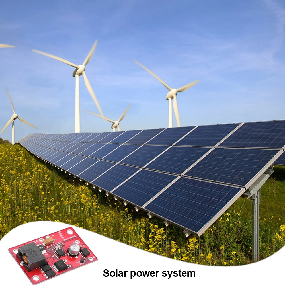 

MPPT Solar Panel Controller Module 12V 3A Lead Acid Battery Voltage Regulator Board Solar Power Manager Module Active Components