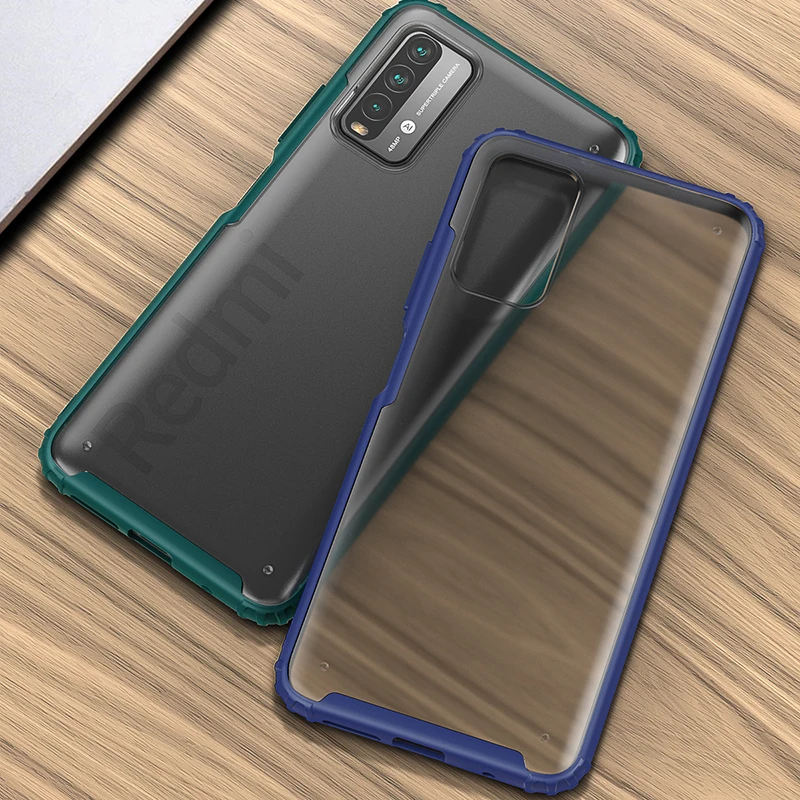 

case for xiaomi redmi 9t bumper cover on redmi9t 9 t t9 protective phone coque back bag 360 matte xiomi ksiomi readmi remi redme