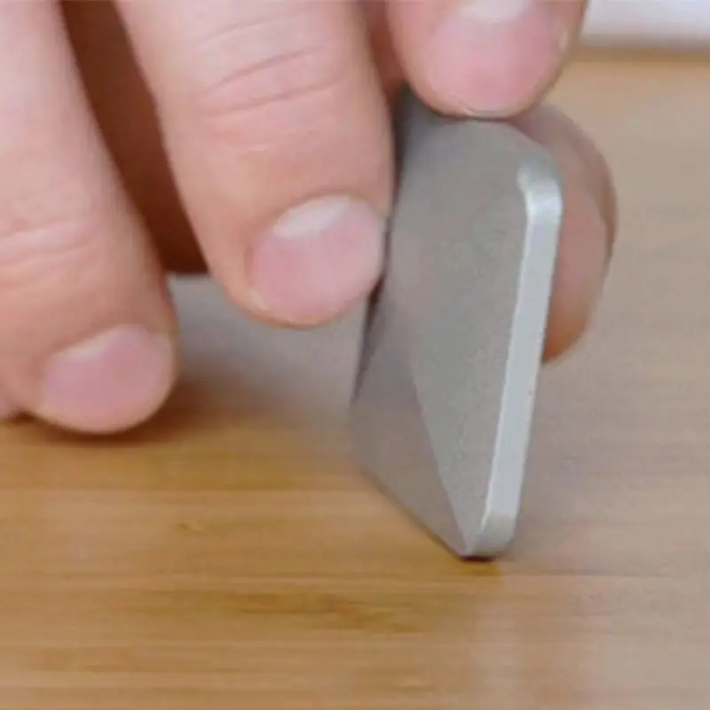 

Stainless Steel Materials Flipo Flip Kinetic Desk Toy Pocket Sized Spinning Toy