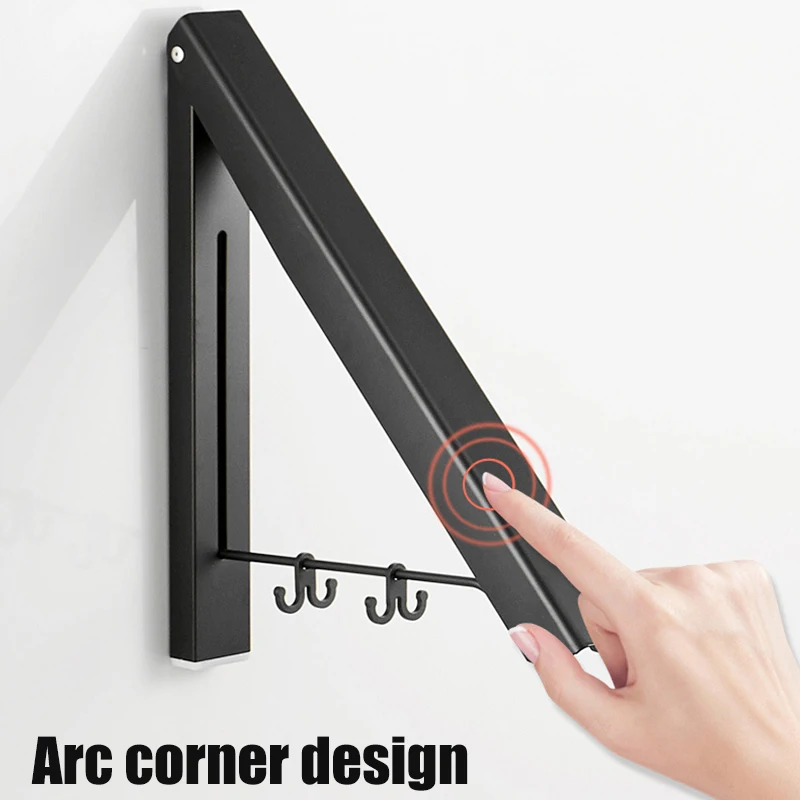 Складная вешалка для одежды Многофункциональная настенная сушилка