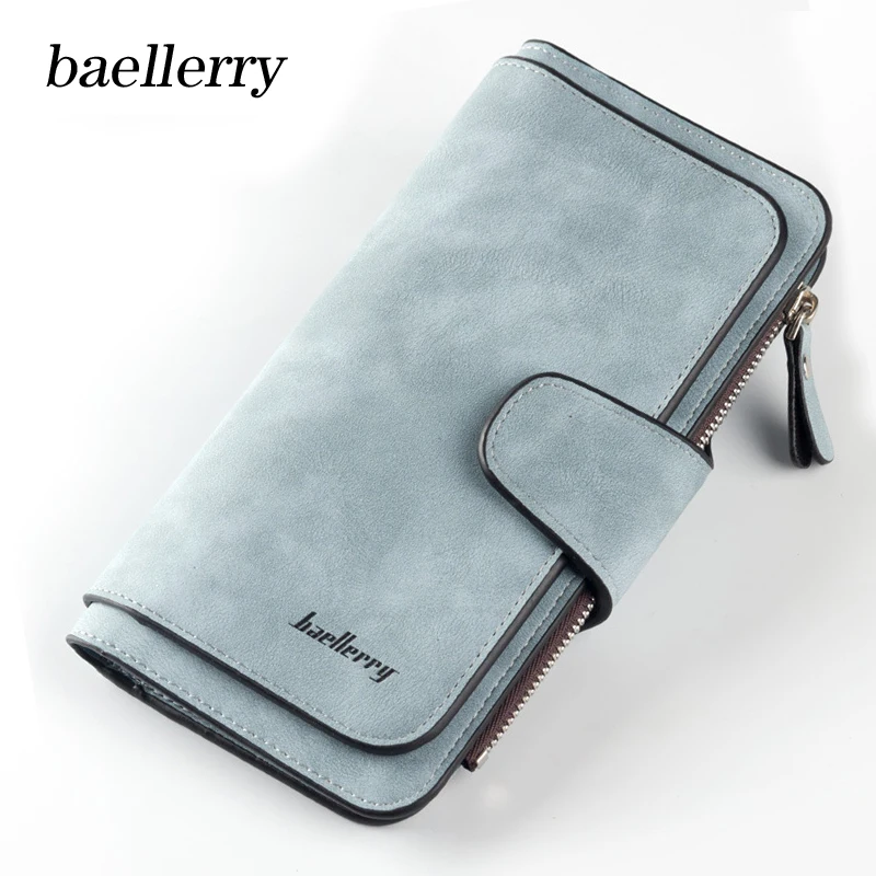 

Baellerry Brand Zipper Long Card Holder Women Walet Phone Clutch Cuzdan Lady Wallet Female Purse For Money Bag Vallet Klachi