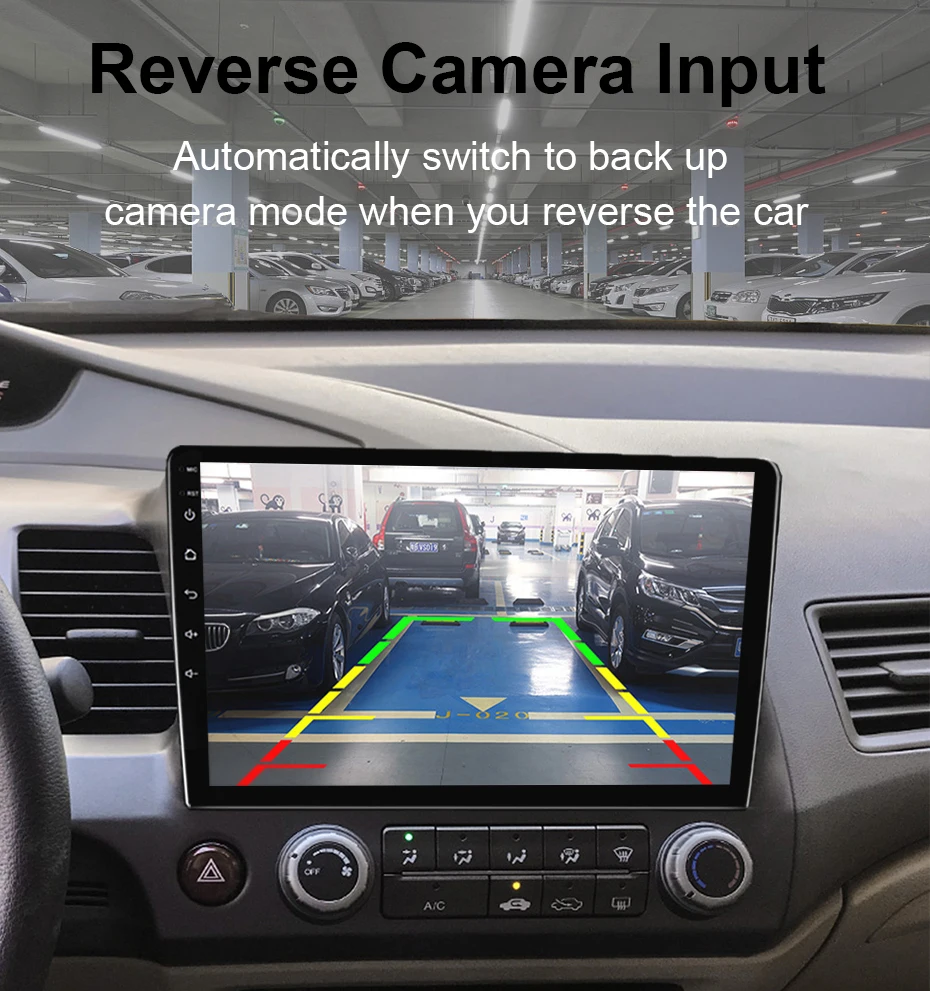 Автомагнитола Datong Android 10 0 мультимедийный видеоплеер навигация Gps 8 ядер 4G для Honda
