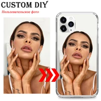 custom diy personalized phone case for iphone 6s 7 8 11 12 mini plus pro x xs max xr se cover customized logo name photo cases