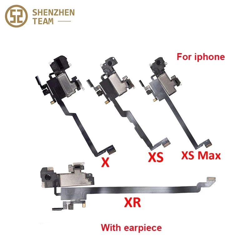 SZteam наушники гибкий кабель для iPhone X XS MAX XR с наушниками Ушной Динамик Наушники