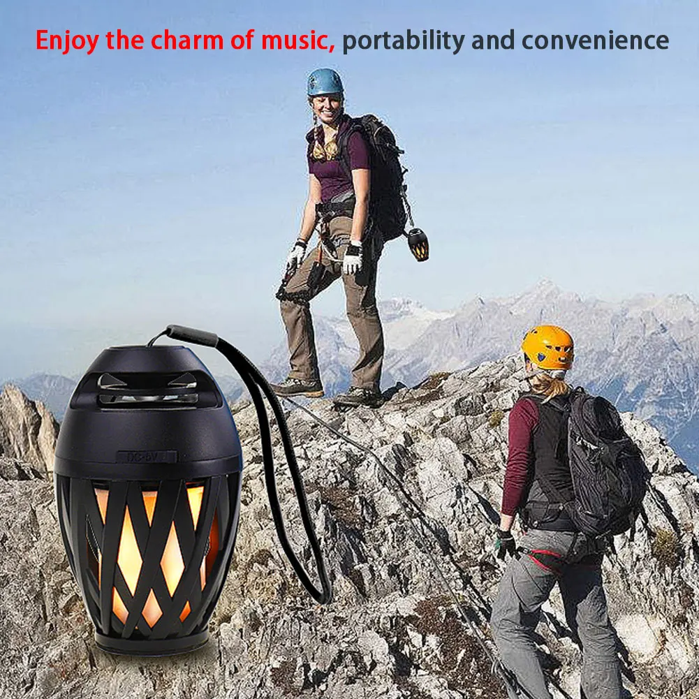 Атмосферу Беспроводной Портативный HD аудио мерцает на открытом воздухе кемпинга