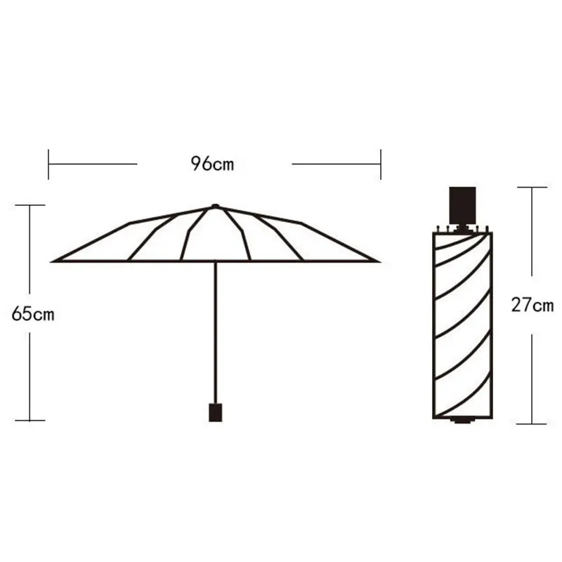 Мужской укрепляющий мужской деловой Зонт 10 к виниловый анти УФ зонтик для женщин