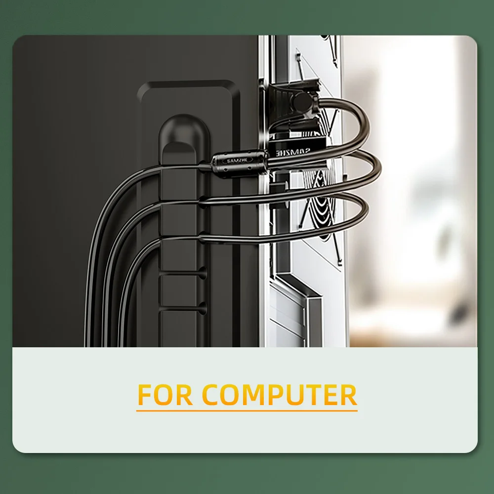 cable organizer wire management usb organizador cord protector office desktop phone cables holder for mouse headphone earphone free global shipping