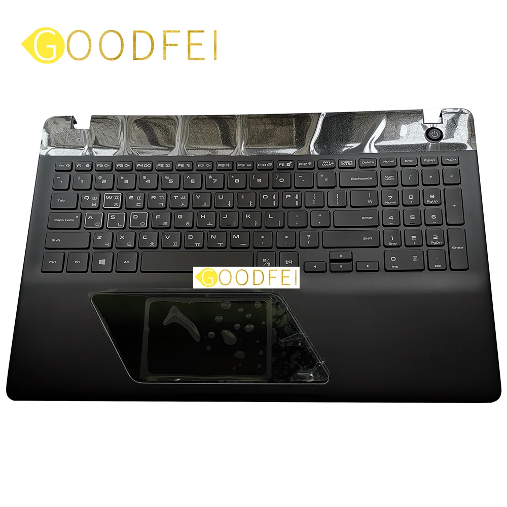 New Original For SAMSUNG NP800G5 NP800G5M 800G5M Laptop Palmrest Cover Upper Case Korean Keyboard Kr with Backlit Touchpad