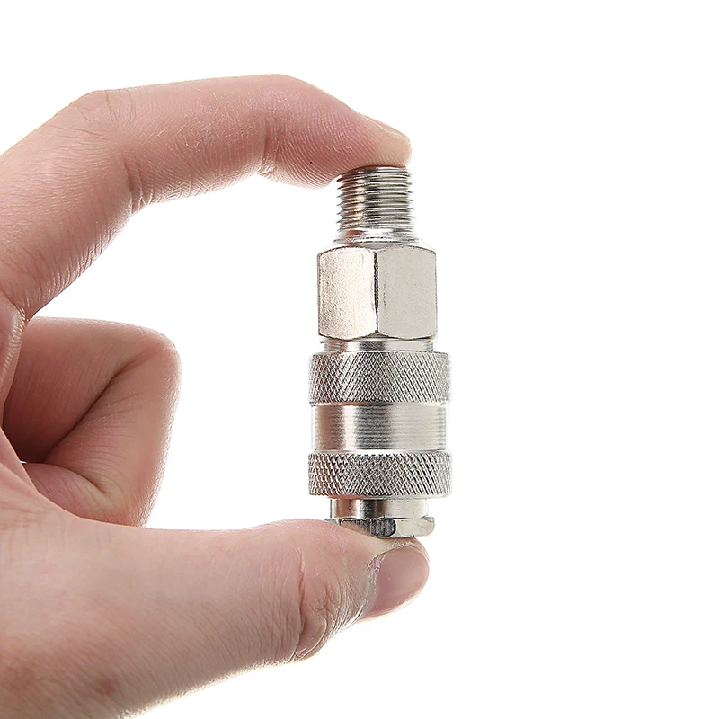 2 шт. быстроразъемные евророзетки с резьбой 1/4 дюйма|compressor connector|fitting airhose compressor |