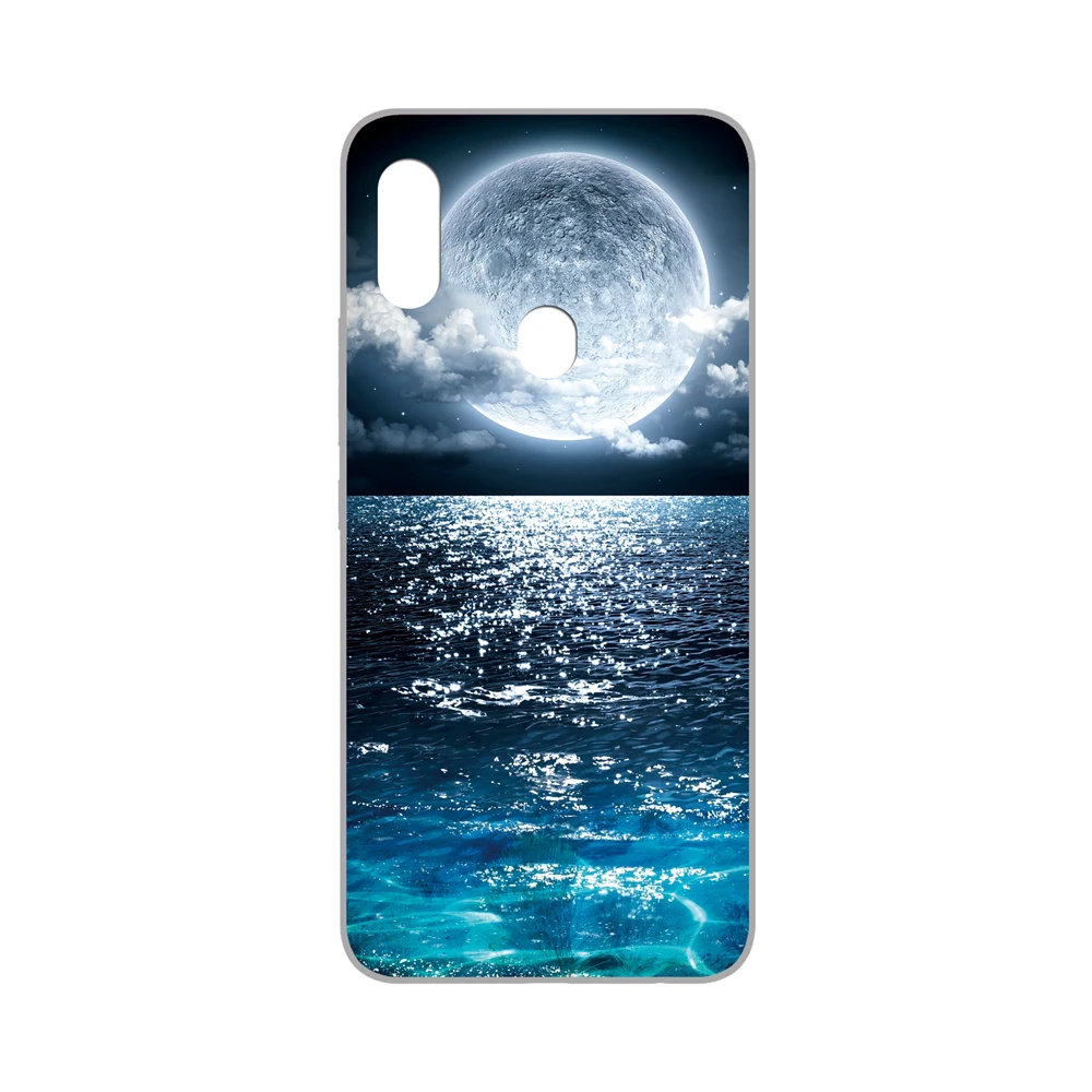 Силиконовый чехол GUCOON для UMIDIGI F1 UMI F1 Play 6,3 дюйма, Мягкий защитный чехол для телефона из ТПУ, чехол-бампер с изображением волка